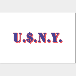 U.S.N.Y. stencil Posters and Art